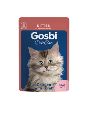 Gosbi Delicat Kitten - Chicken Lamb Loaf