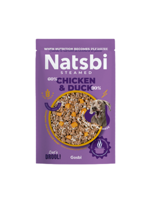 Natsbi Steamed Chicken & Duck 500 g