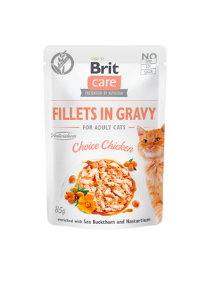 Brit Care Cat Pouch - Choice Chicken in Gravy 85 g