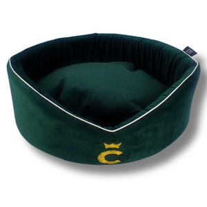 CAZO Comme un Roi Green Velvet Bed