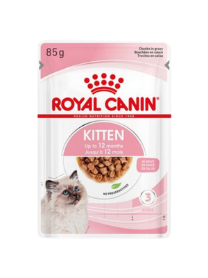 Royal Canin Kitten en sauce pour chaton