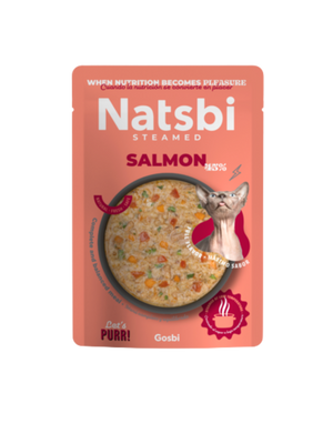Natsbi Cat Steamed Salmon