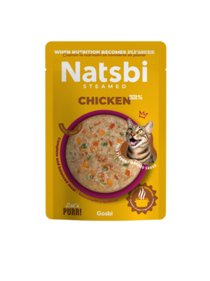 Natsbi Cat Steamed Chicken