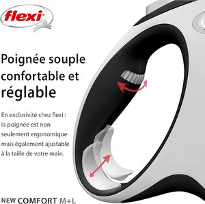 FLEXI Laisse New Comfort Sangle 5 m