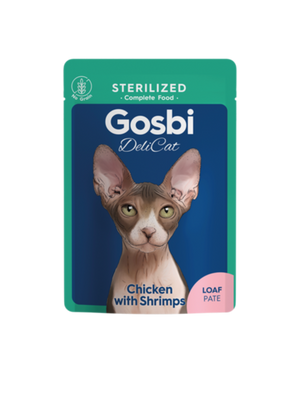 Gosbi Delicat Sterilized - Chicken with Shrimps Loaf
