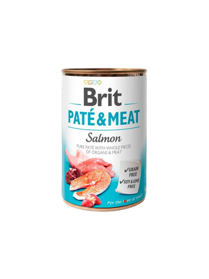 BRIT Paté & Meat Salmon 400 g