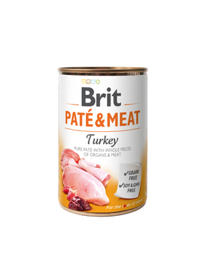 BRIT Paté & Meat Turkey 400 g