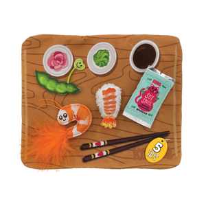 KONG Pull-A-Partz sushi