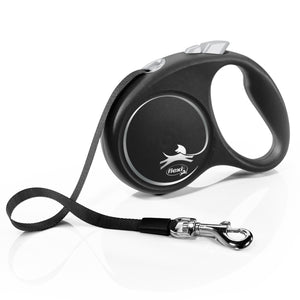 FLEXI Laisse Black Design Sangle 5 m