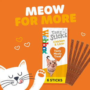 Webbox Tasty Sticks Chicken & Liver