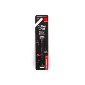 Martin Sellier Collier Croix Rouge 10-20/30cm