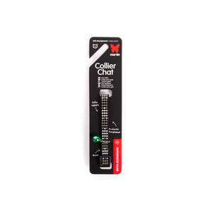 Martin Sellier Collier Croix Vert 10-20/30cm