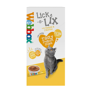 Webbox Lick-e-Lix Cheese & Taurine