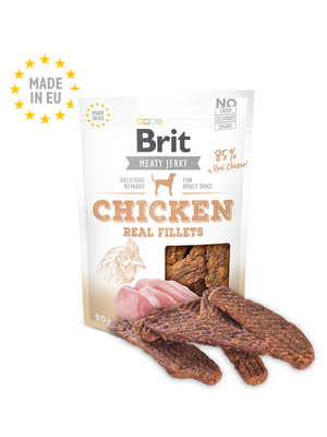 Brit Meat Jerky Snack - Chicken Fillets