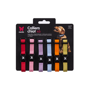 Martin Sellier Colliers identification pour chiots x 6