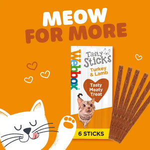 Webbox Tasty Sticks Turkey & Lamb