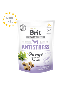 Brit Care Dog Functional Snack Antistress Shrimps