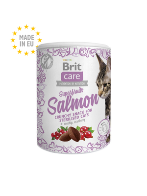 Brit Care Cat Snack Superfruits Salmon