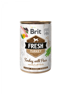 Brit Fresh Turkey with Peas 400 g