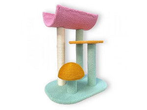 PAWISE Arbre à chats Rest Flower Tower with Mushroom