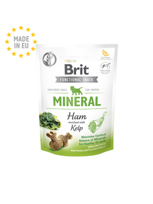 Brit Care Dog Functional Snack Mineral Ham for Puppies