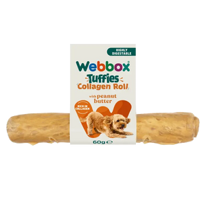 Webbox Truffies Collagen Roll Peanut Butter 80g friandise chien | Pet Me ! Casablanca