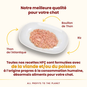 Almo Nature HFC Sterilized - au Thon de l'Atlantique 50 g