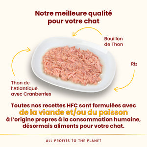 Almo Nature HFC Urinary Help - au Thon de l'Atlantique & Canneberges 50 g