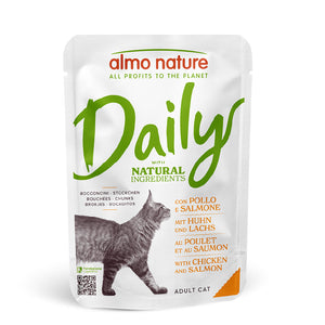 Almo Nature Daily - Poulet & Saumon en sauce 70 g
