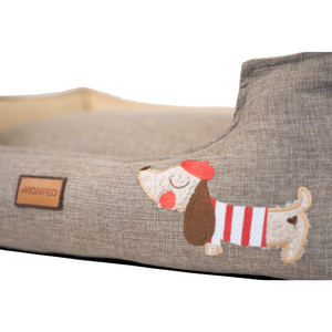 Monpeo Le Petit Parisien Brown Bed