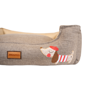 Monpeo Le Petit Parisien Brown Bed