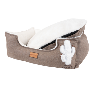 Monpeo White Cactus Bed