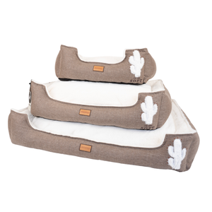 Monpeo White Cactus Bed