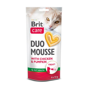 Brit Care Cat Creamy Duo Mousse Poulet & Potiron 4x14 g