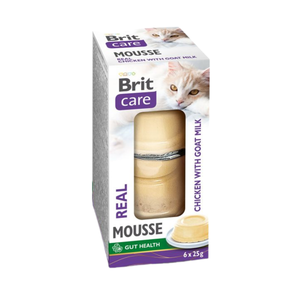 Brit Care Cat Mousse au Poulet & Lait de Chèvre 6x25 g