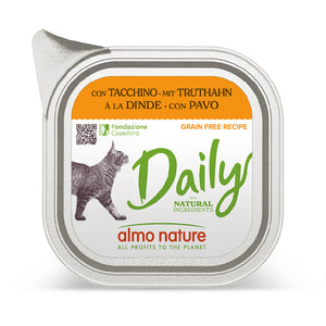 Almo Nature Daily - Barquette à la Dinde 100 g