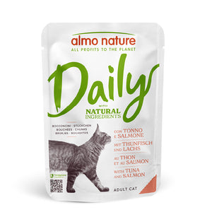Almo Nature Daily - Thon & Saumon en sauce 70 g