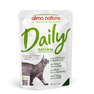 Almo Nature Daily - Veau & Agneau en sauce 70 g