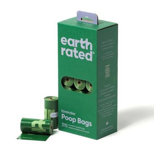 Earth Rated Sacs à crottes 21 rouleaux de 15 sacs