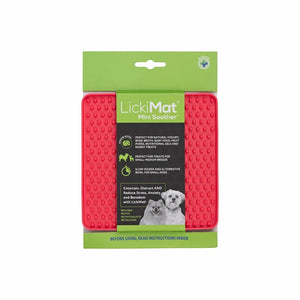 LickiMat Mini Soother Pink 15x15 cm