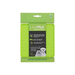 LickiMat Mini Buddy Green 15x15 cm