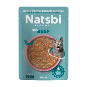 Natsbi Cat Steamed Beef 80 g